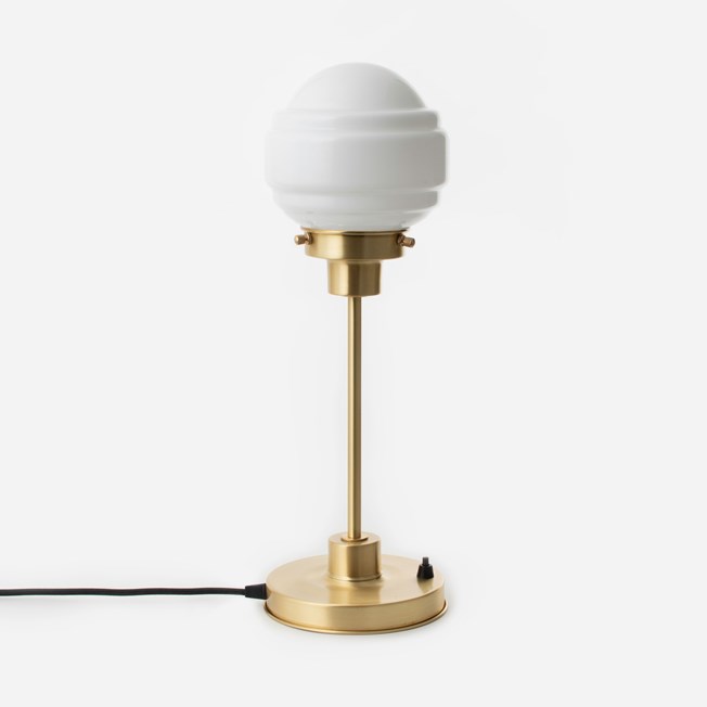 Slim Table Lamp Polkadot 20's Brass