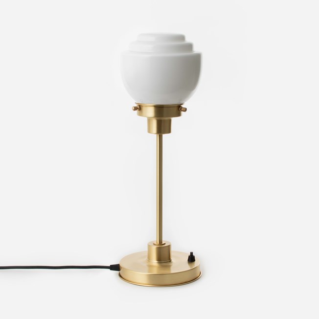 Slim Table Lamp Gispen Plain 20's Brass