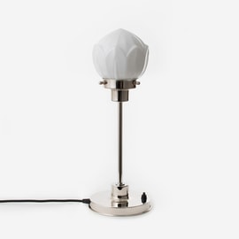 Lampe de Table mince Lotus 20's Nickel