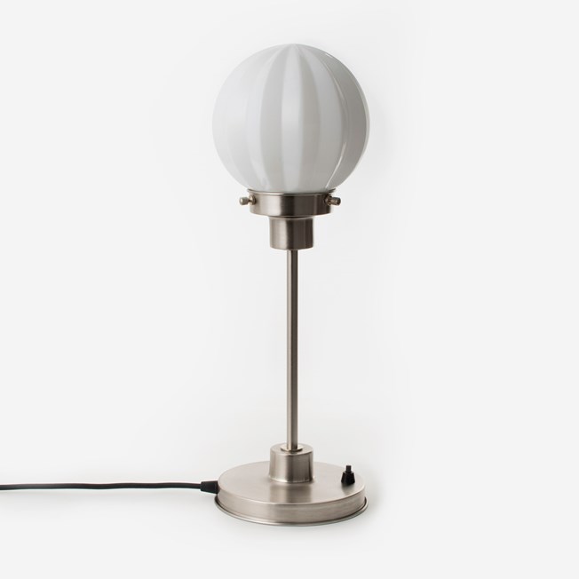Slim Table Lamp Carambola 20's Matt Nickel