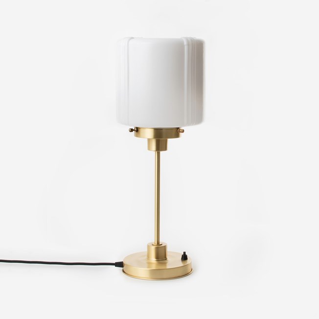 Slim Table Lamp Vintage High 20's Brass