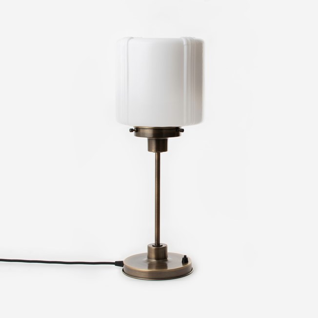 Slim Table Lamp Vintage High 20's Bronze