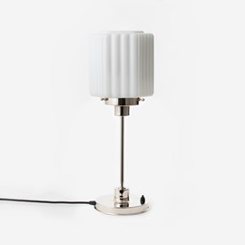 Slim Table Lamp Thalia 20's Nickel