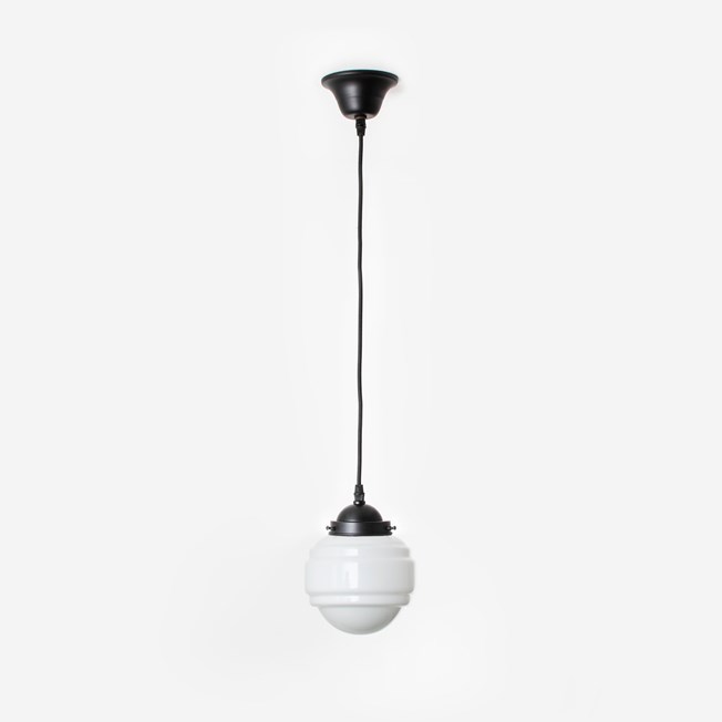 Hanging Lamp on a cord Polkadot Moonlight