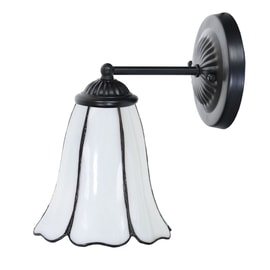 Tiffany wall lamp black with Liseron 