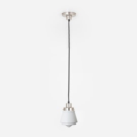 Hanglamp aan snoer Komeet 20's Matnikkel