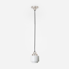 Suspension sur cordon Getrapte Cilinder Small 20's Nickel mat