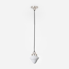 Suspension sur cordon Acorn Small 20's Nickel mat