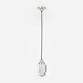 Hanglamp aan snoer Apollo 20's Matnikkel