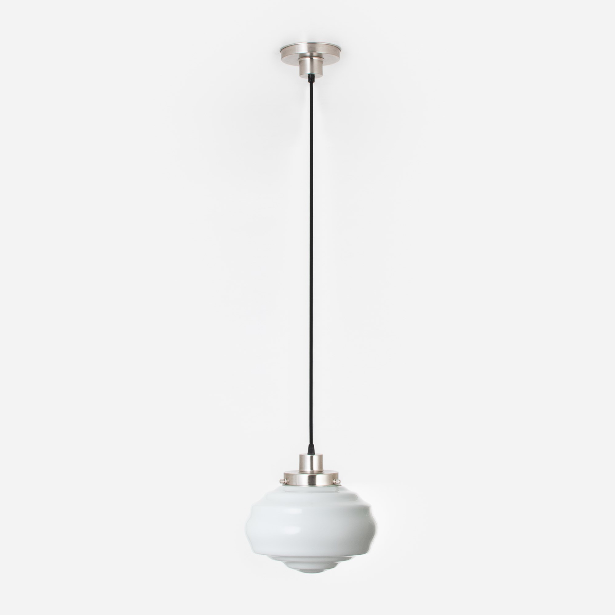 Suspension sur cordon Alphonse 20's Nickel mat