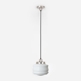 Hanging lamp on cord Bakery 20's Matt nickel