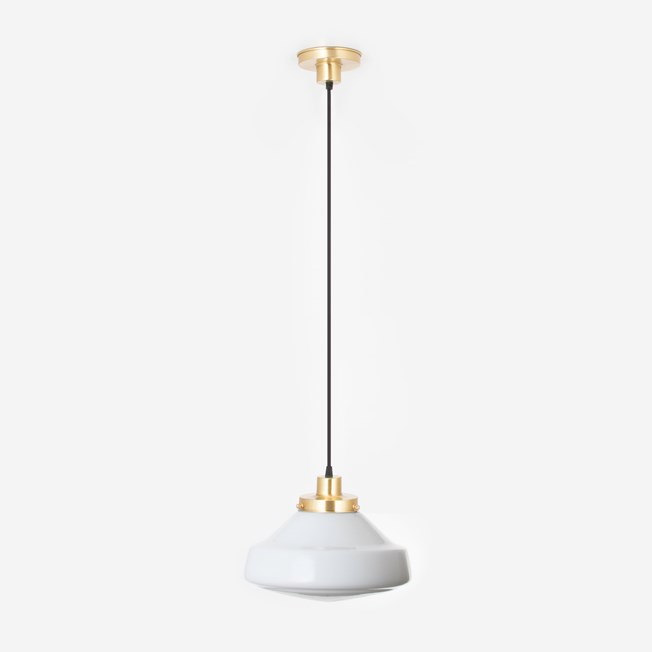 Hanging lamp on cord Phililite 20's Brass