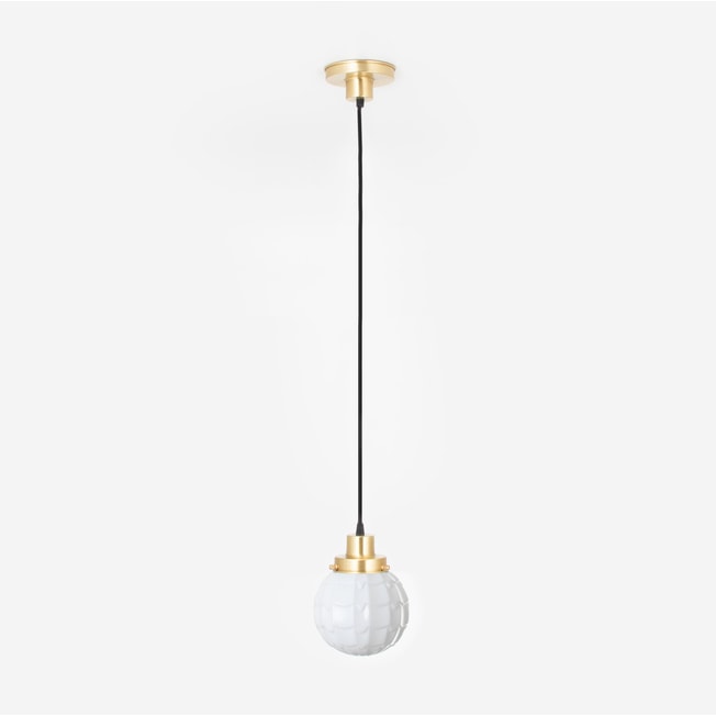 Suspension sur cordon Artichoke 20's Laiton