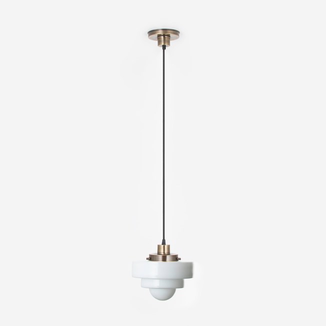 Hanging lamp on cord Lorm 20's Bronze