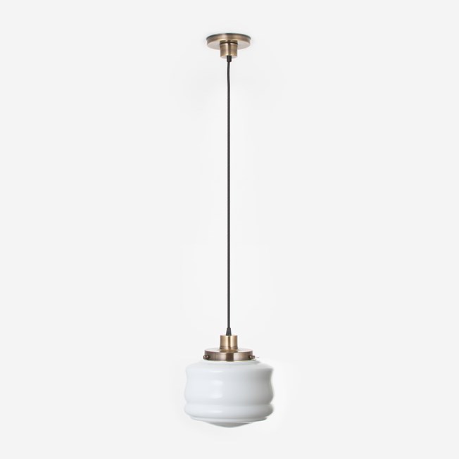 Hanging lamp on cord Bakery 20's Bronze