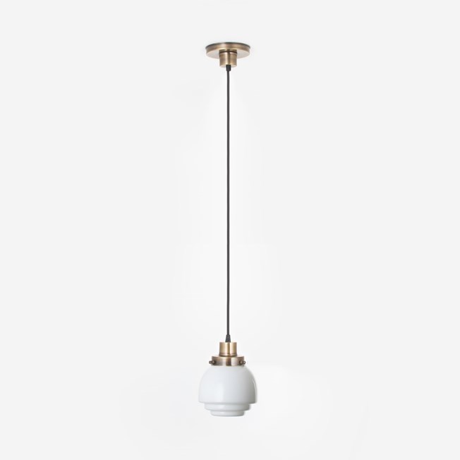 Hanging lamp on cord Gispen Vlak 20's Bronze