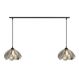 2 x Tiffany Sparkling Peony de plafond