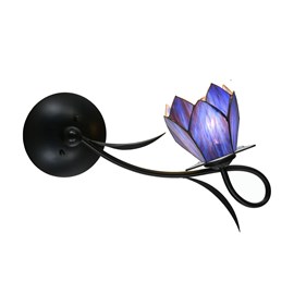 Tiffany Wall Lamp/Ceiling Lamp Lovely Blue Lotus