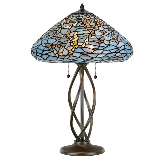 Lampe de table Tiffany Salsa Fly Away