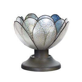 Tiffany Table Lamp Sparkling Peony