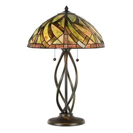 Lampe de table Tiffany Salsa Willow
