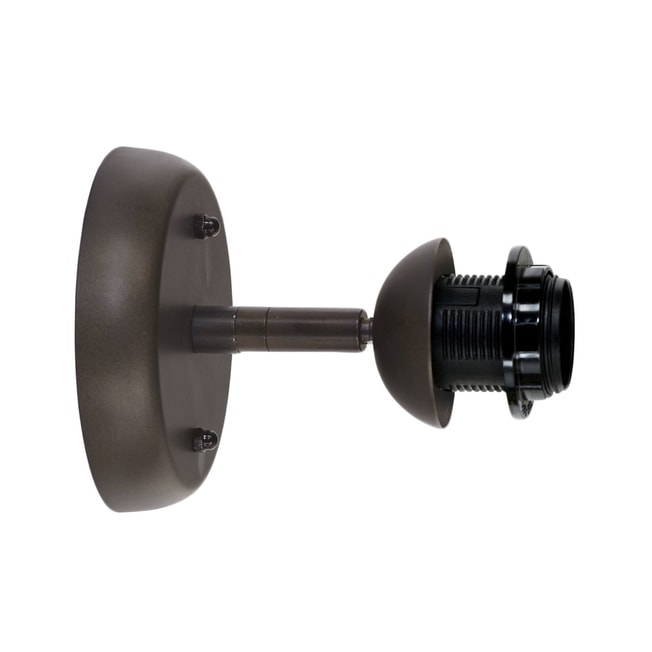 Spotlight fixture with hinge E-27 Bronze