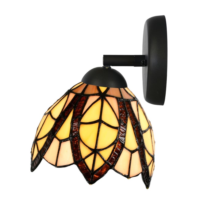 Tiffany wandlamp/ spot met Flow Souplesse Small