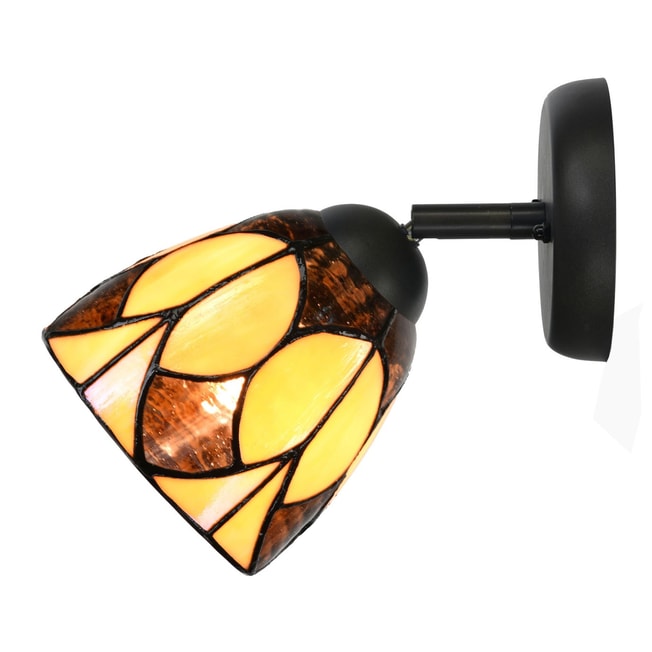 Tiffany wandlamp/ spot met Parabola Small