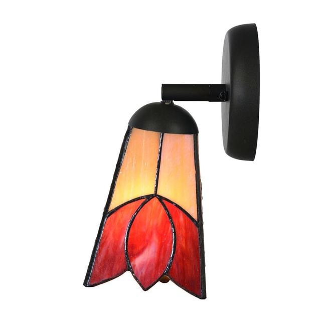 Tiffany wandlamp/ spot met Fleur de Vanneau 