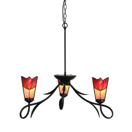 3 light Chandelier Lovely Fleur de Vanneau