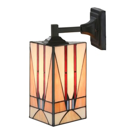 Tiffany Wall Lamp Tuschinski Triangle Quadrat