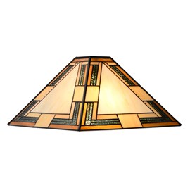 Tiffany Glass Lampshade Indian Summer