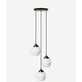 3 light hanging lamp flower bud