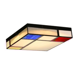 Tiffany Wall Lamp / Ceiling Lamp Composition Mondriaan