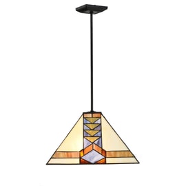 Tiffany Pendant Square Pyramid
