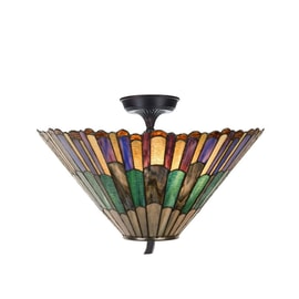 Tiffany Ceiling Lamp Styled Flower
