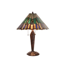 Tiffany Table Lamp Styled Flower Twist