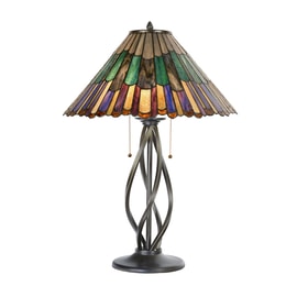 Tiffany Table Lamp Salsa Styled Flower 