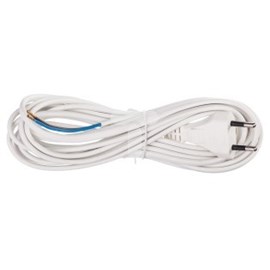 Eurocord with cord switch white