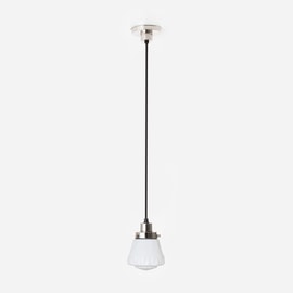 Hängelampe am Kabel Bold 20's Nickel