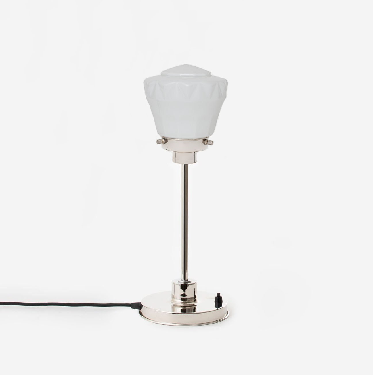 Slim Table Lamp Bold 20's Nickel