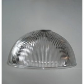 Glaskappe Industrie 1/2 Kugel 380