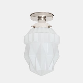 Ceiling Lamp Theatre 20's Nickel