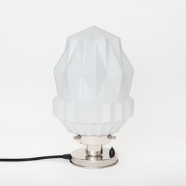 Table Lamp Theatre 20's Nickel