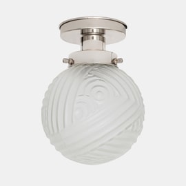 Plafonnier Nouveau Romance 20's Nickel