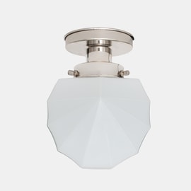 Deckenlampe Johanna 20's Nickel