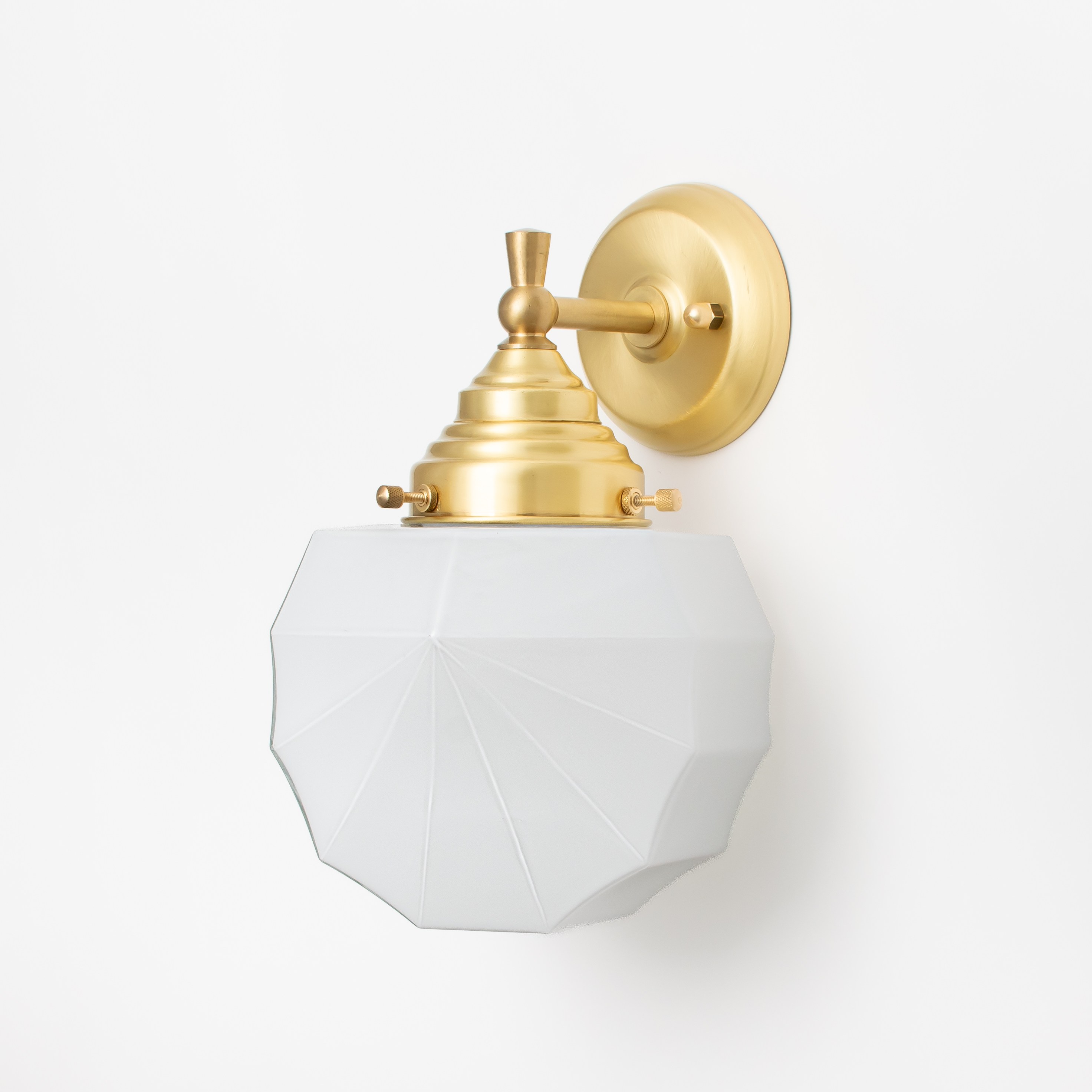 Wandlamp Johanna Royal Messing