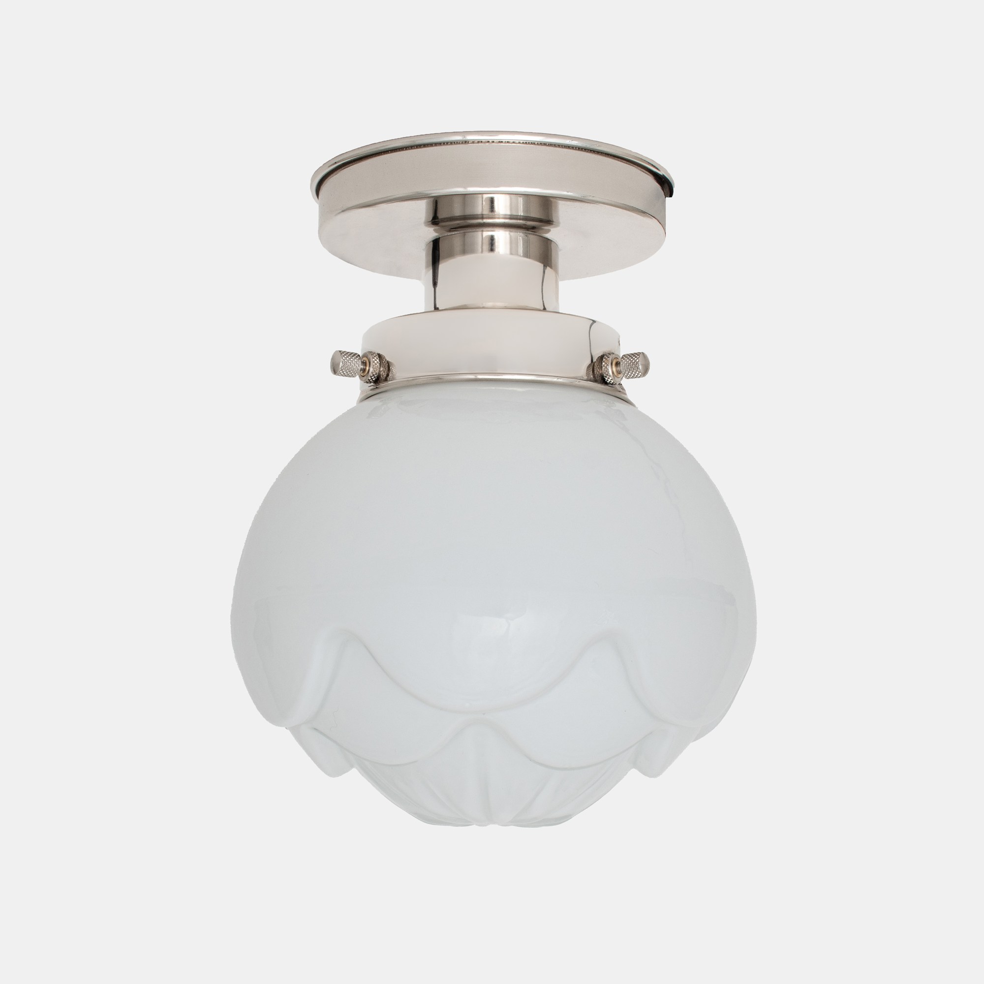 Plafonnier Paeonia 20's Nickel