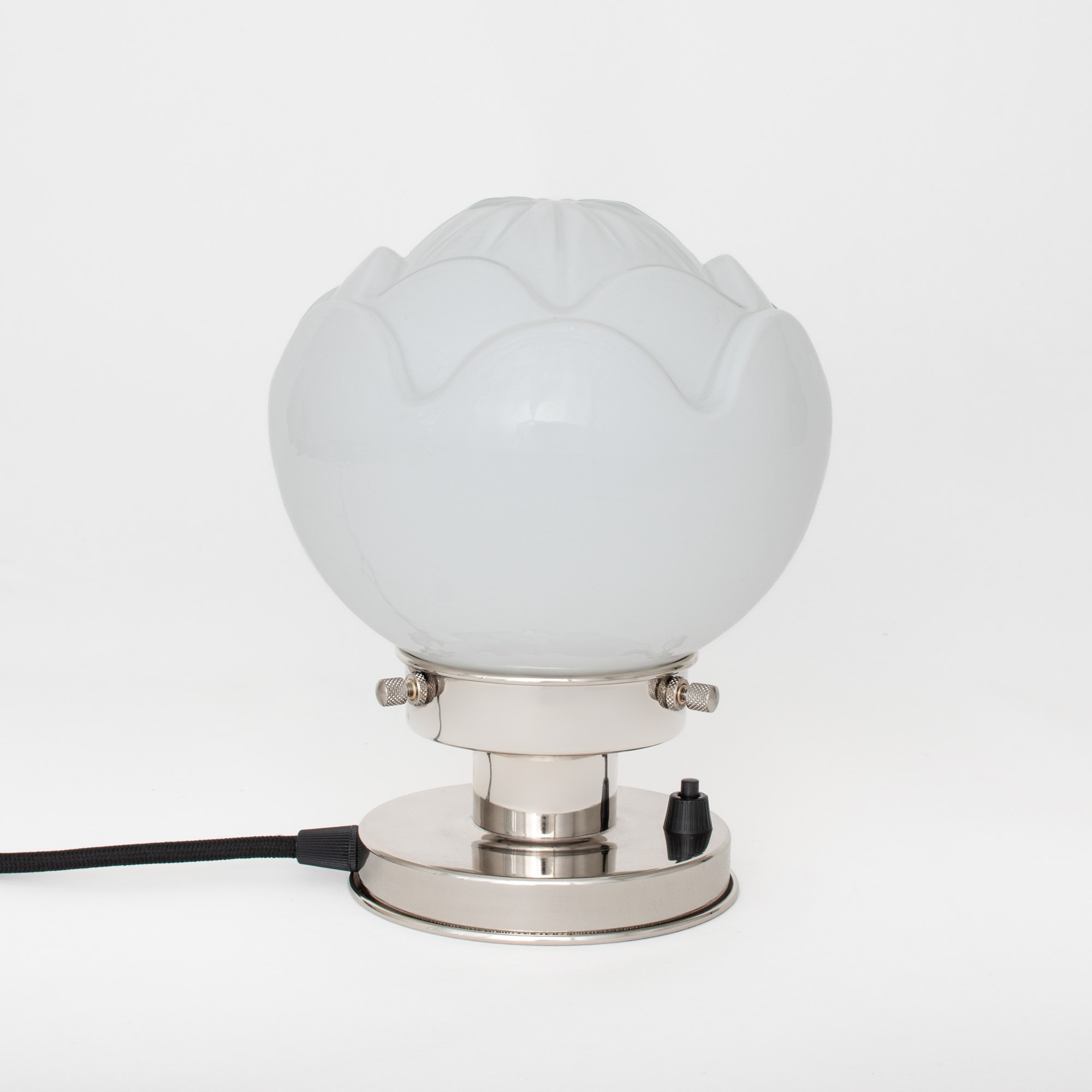 Tischlampe Paeonia 20's Nickel