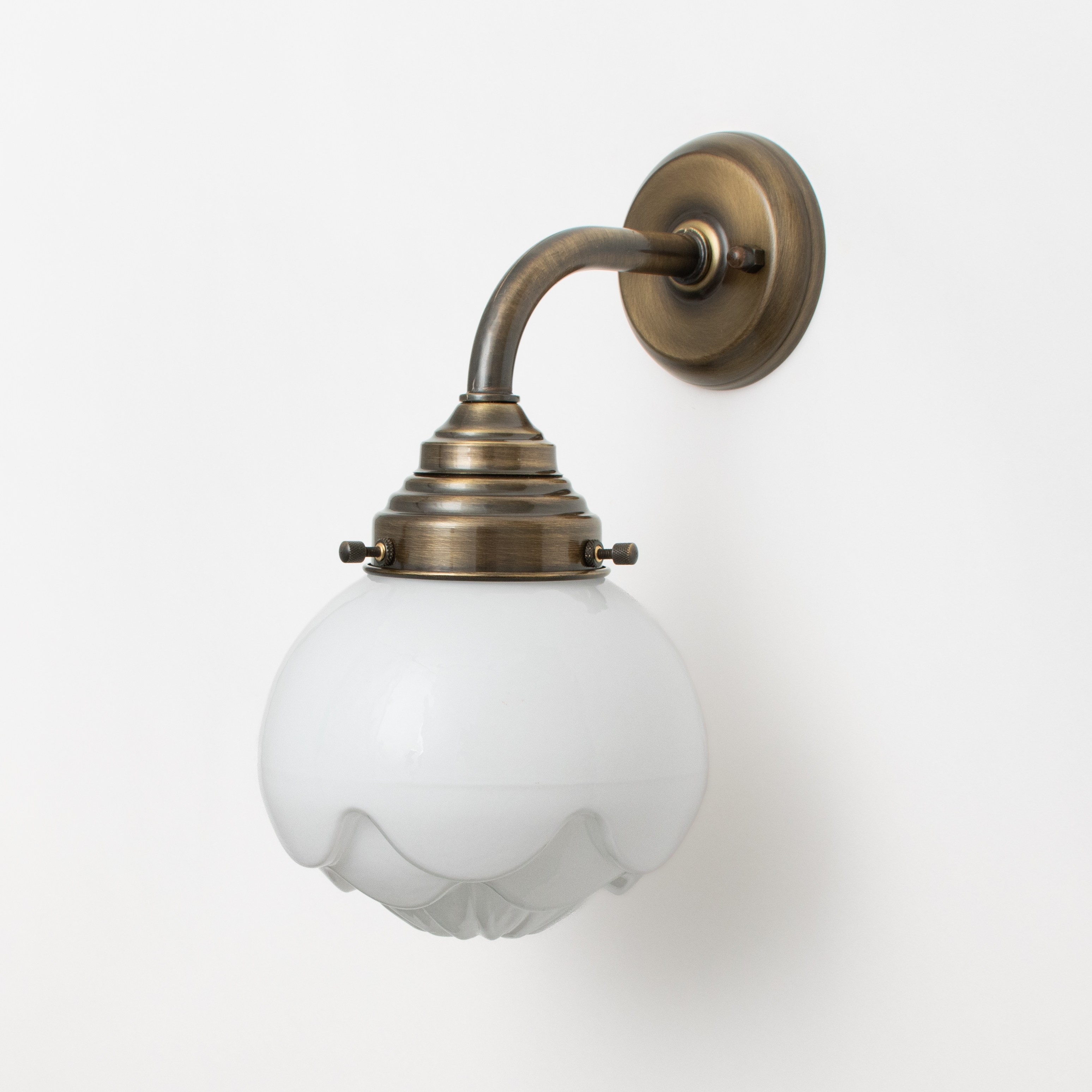Wall Lamp Paeonia Curve Bronze